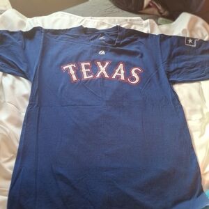 Texas Blue Graphic Short Sleeve Tee